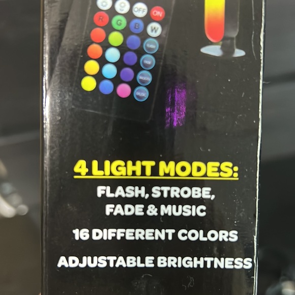 Cosmic Beat Bar LED with Remote NIB - Picture 4 of 6